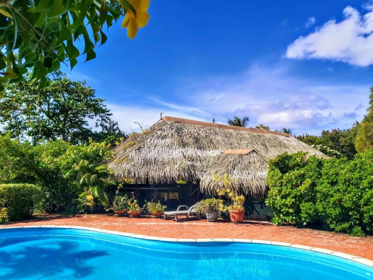 Huahine - Bungalow Tiare ファール エクステリア 写真